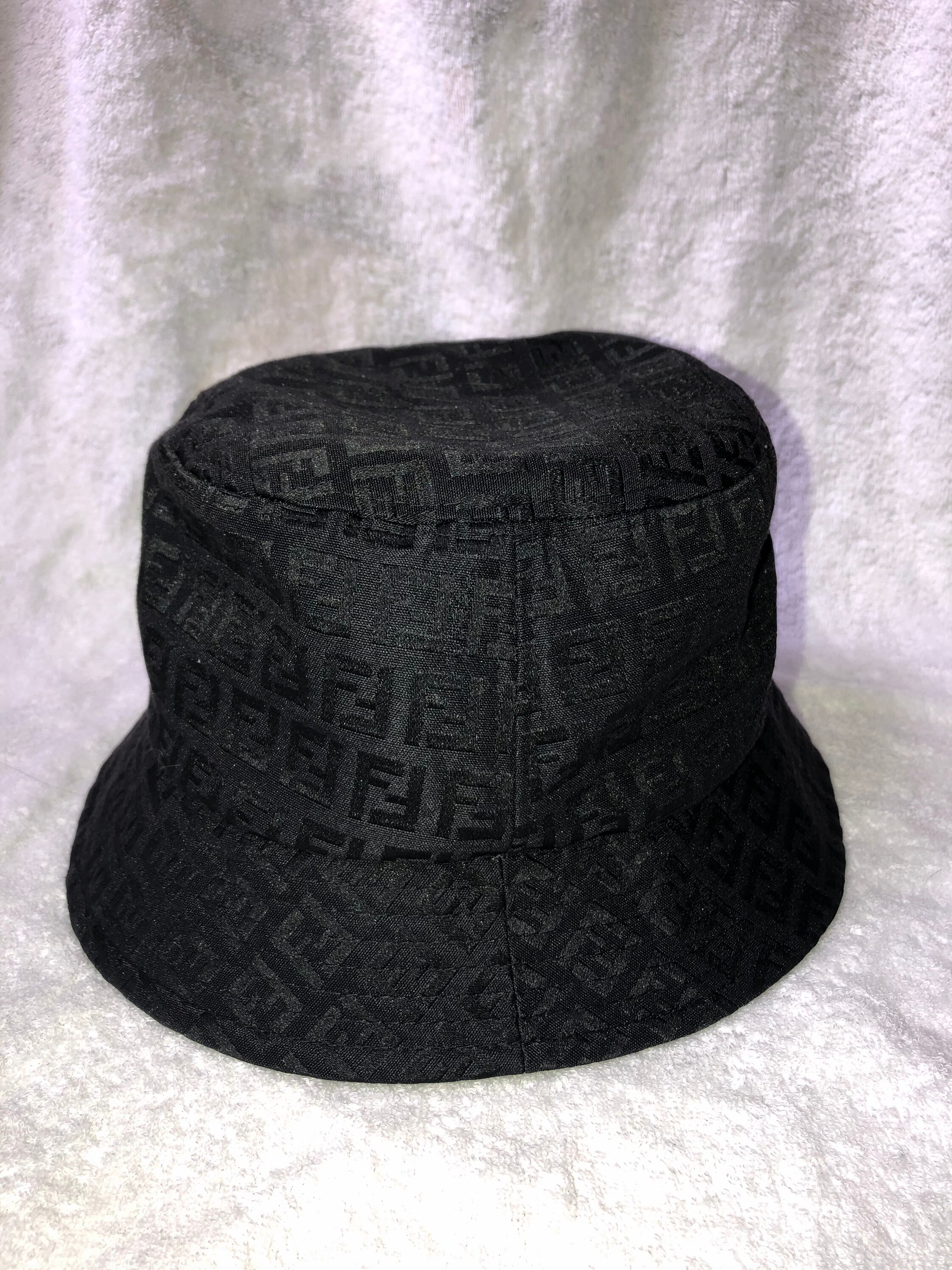 Vintage Fendi Monogram Bucket Hat 