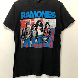 Vintage Ramones Rocket To Russland T-Shirt