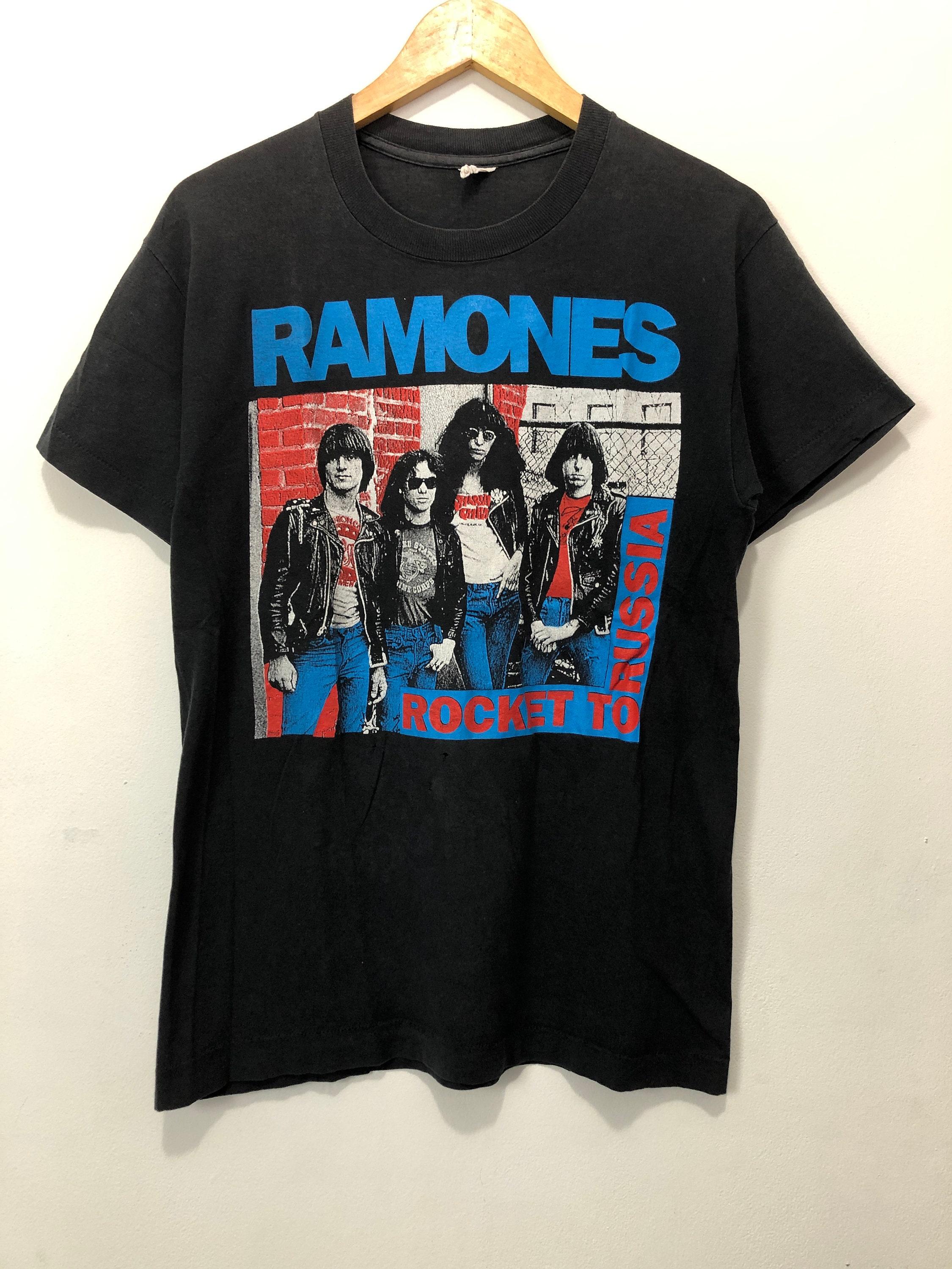 Vintage Ramones Rocket to Russia T-shirt - Etsy