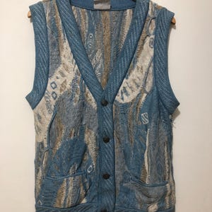 Vintage Coogi Cuggi Australia Knit Vest Sweater