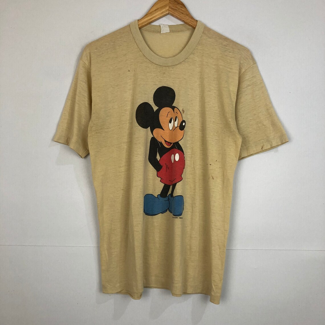Vintage Mickey Mouse Walt Disney T-Shirt | Etsy