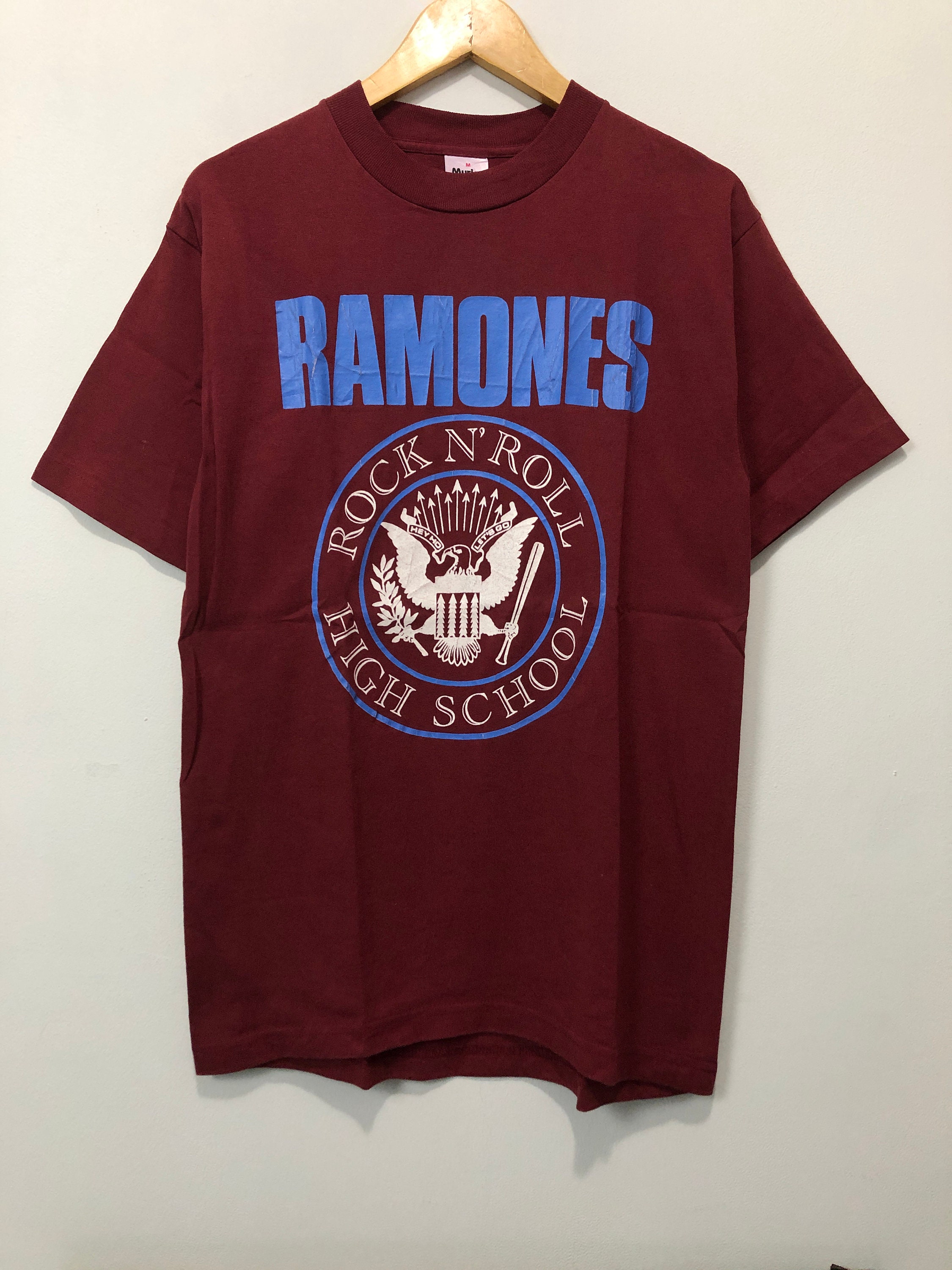 【ヴィンテージ 】RAMONES Tシャツ 1993年製 ヴィンテージ90年代ラモーンズ「ヘイ・ホー・レッツ・ゴー」Tシャツ