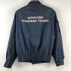 スタジャン　ALPHA CUBIC RACING TEAM 美品 スタジャン ALPHA CUBIC RACING TEAM 美品 【公式通販】