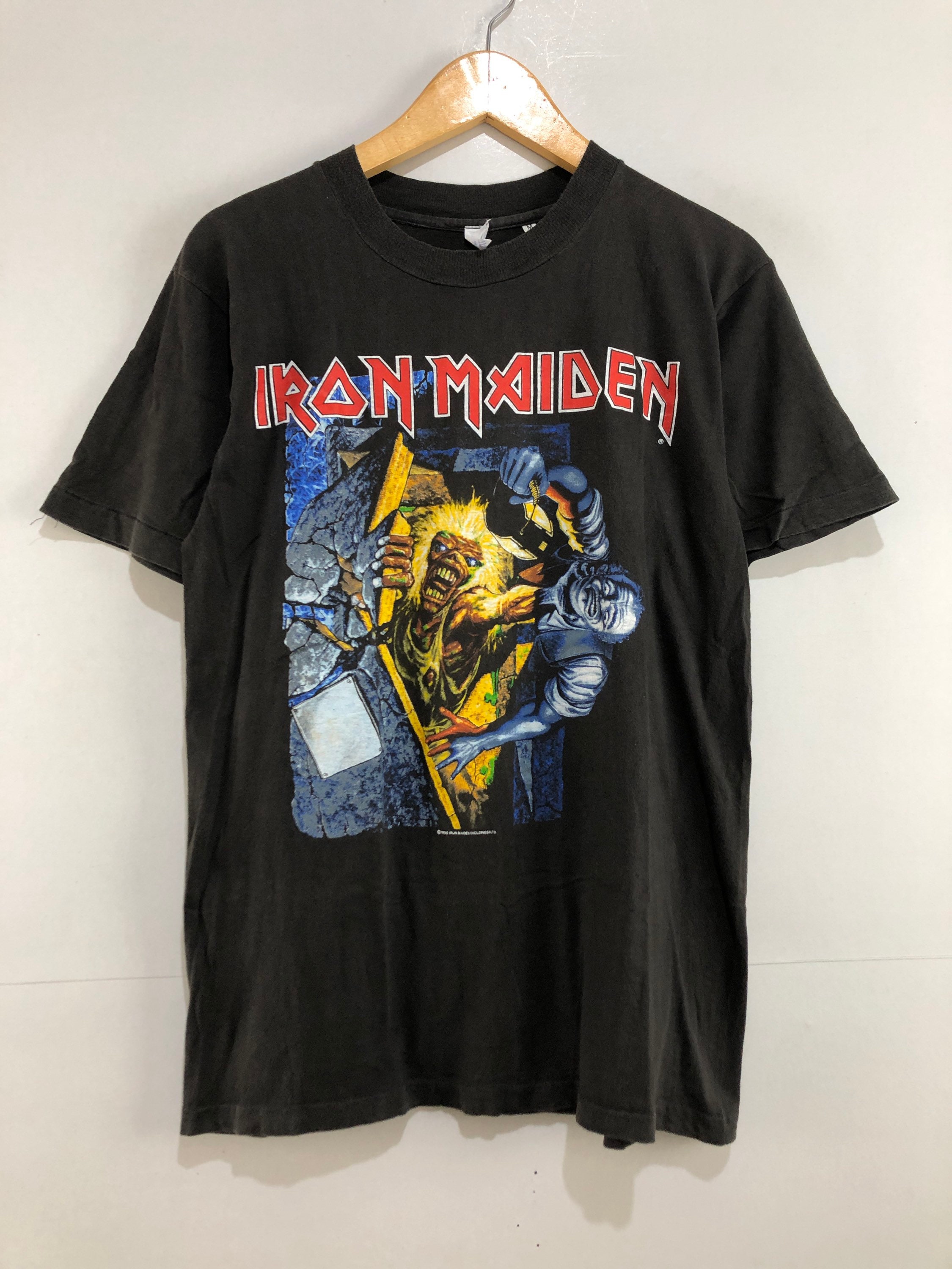 Vintage Iron Maiden No Prayer for the Dying T-shirt - Etsy
