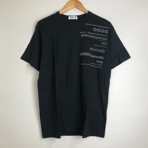 Issey Miyake Tsumori Chisato Design IS Big Logo Tshirt White