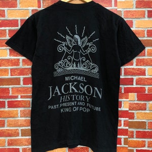 Vintage Michael Jackson History King of Pop T-Shirt
