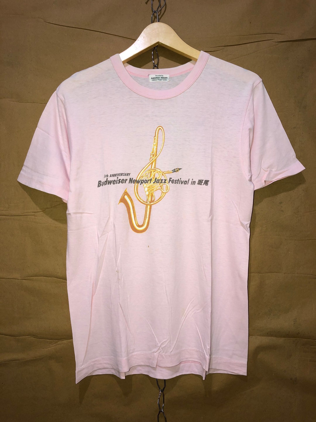 新品]'87 マイルスデイヴィス Budweiser Jazz Fes Tee 【公式通販】