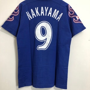 Vintage 90s JFA Nakayama Japan Football Association T-shirt - Etsy