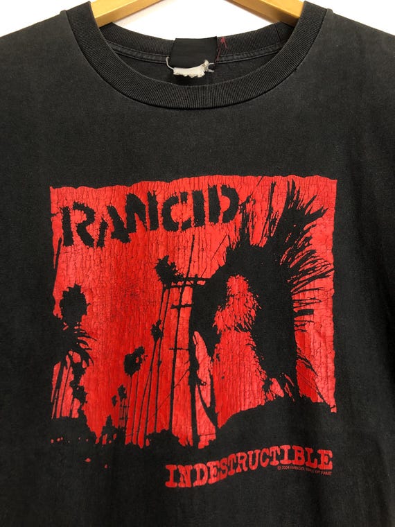 Vintage 2004 Rancid Indestructible T-shirt Bootleg - Etsy