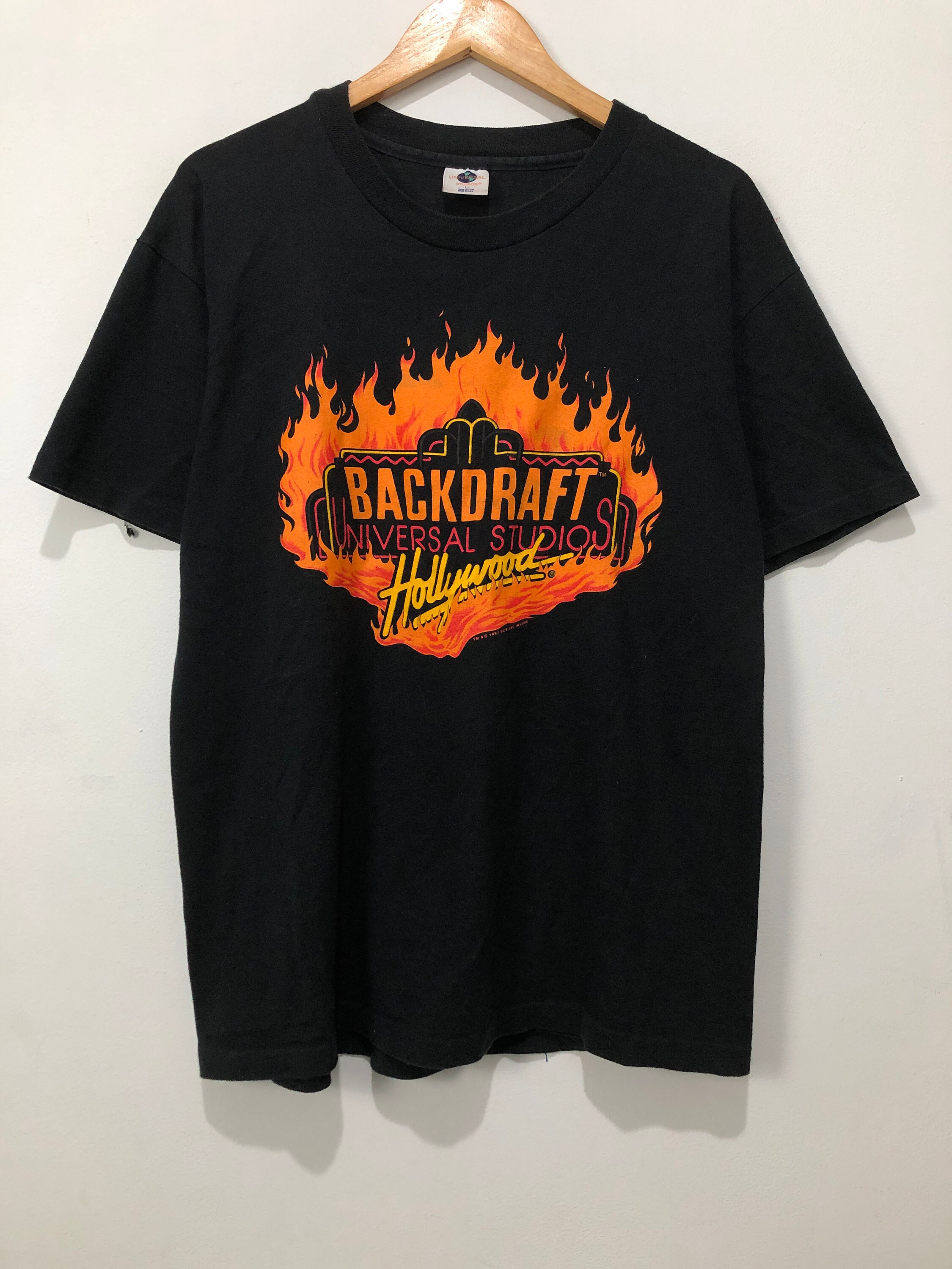 Vintage 90s BACKDRAFT Universal Studios T-shirt - Etsy