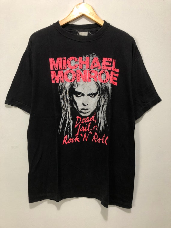 Vintage 90s Michael Monroe Dead Jail N Rock N Roll