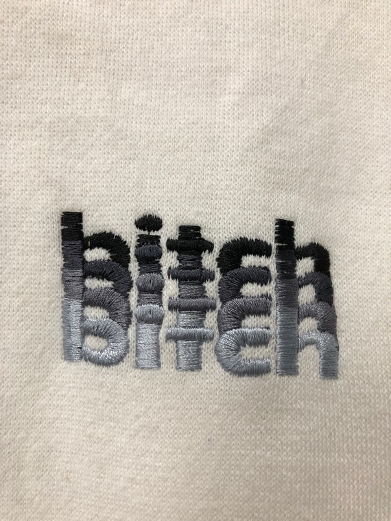 Vintage 90s Bitch Skateboards Hoodie - Etsy