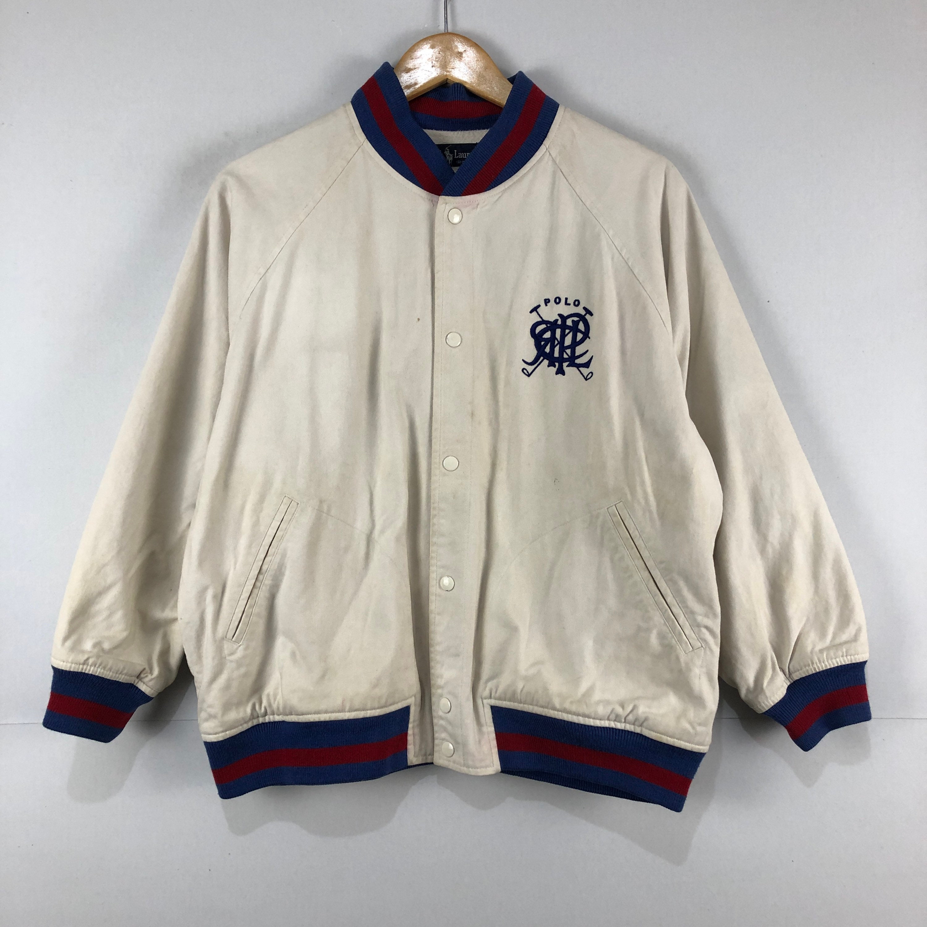 Vintage Polo Ralph Lauren CPRL Varsity Jacket - Etsy