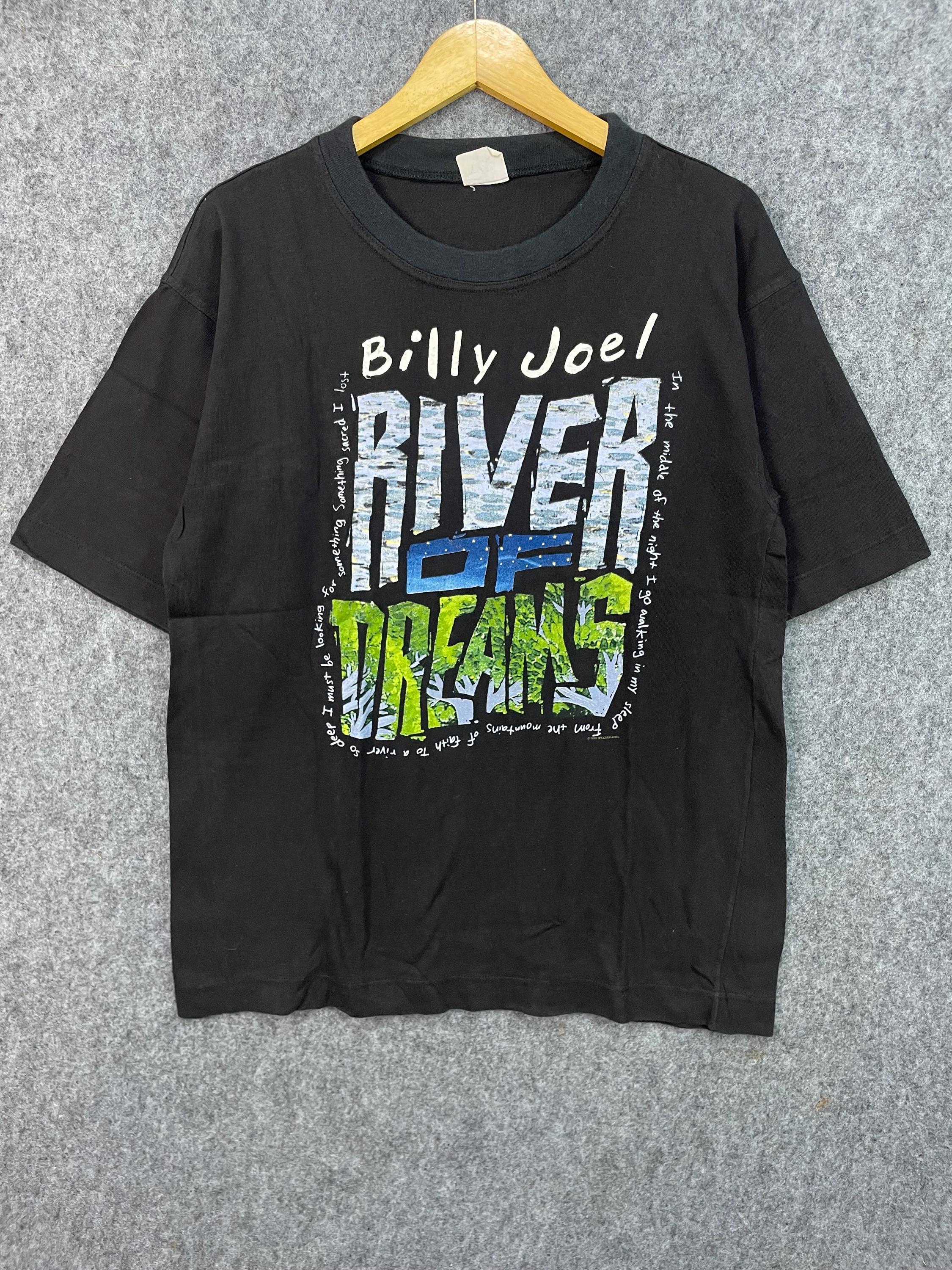Vintage 1993 Billy Joel River of Dreams Japan Tour T-shirt - Etsy