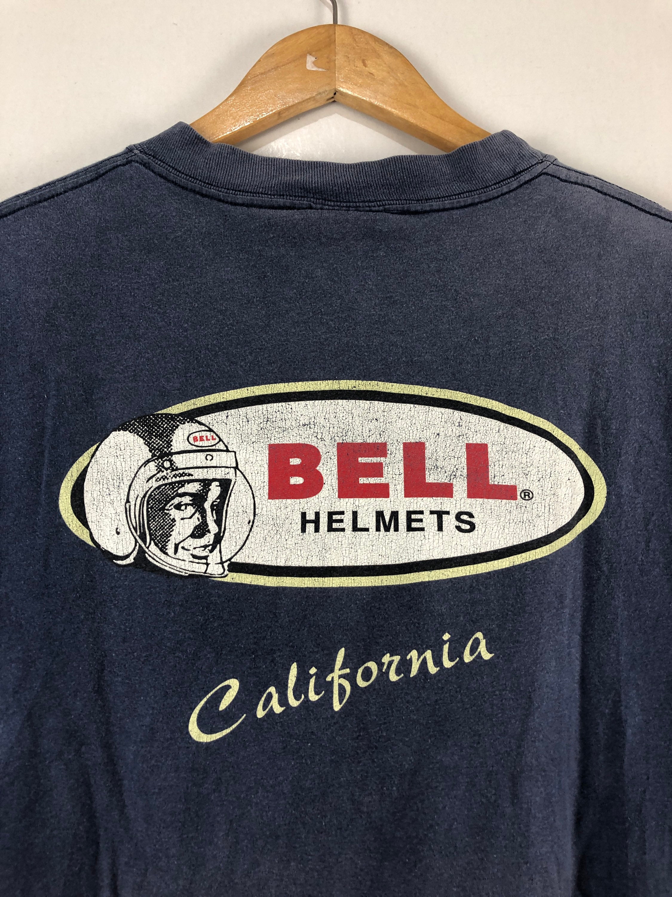 Vintage Bell Helmets TShirt Etsy