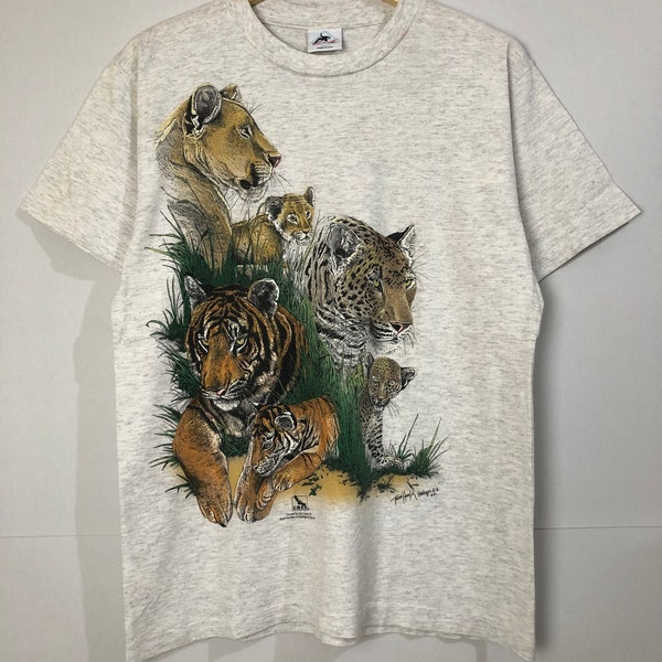 Vintage Harlequin Teena Hauck Tigers T-Shirt