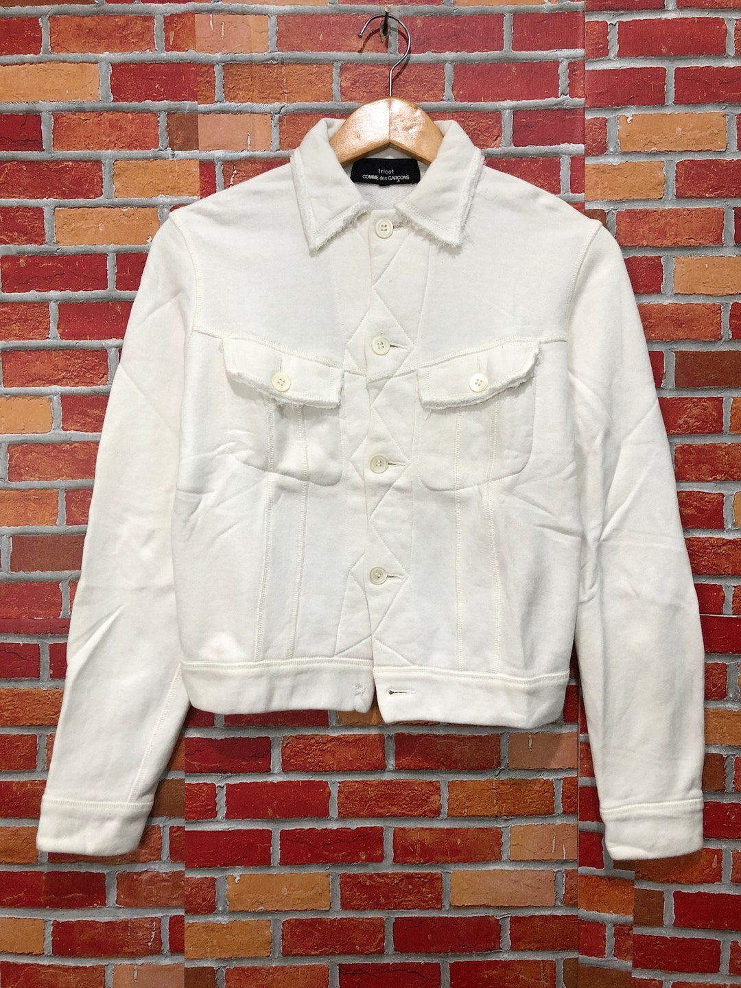 ジャケット・アウター 032112 tricot COMME des GARCONS AD2003 Vintage Comme Des Garcons Tricot AD2003 Japan Designer - Etsy
