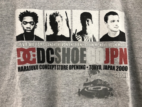 Vintage DC Shoe Co Store Opening Japan T-shirt Stevie