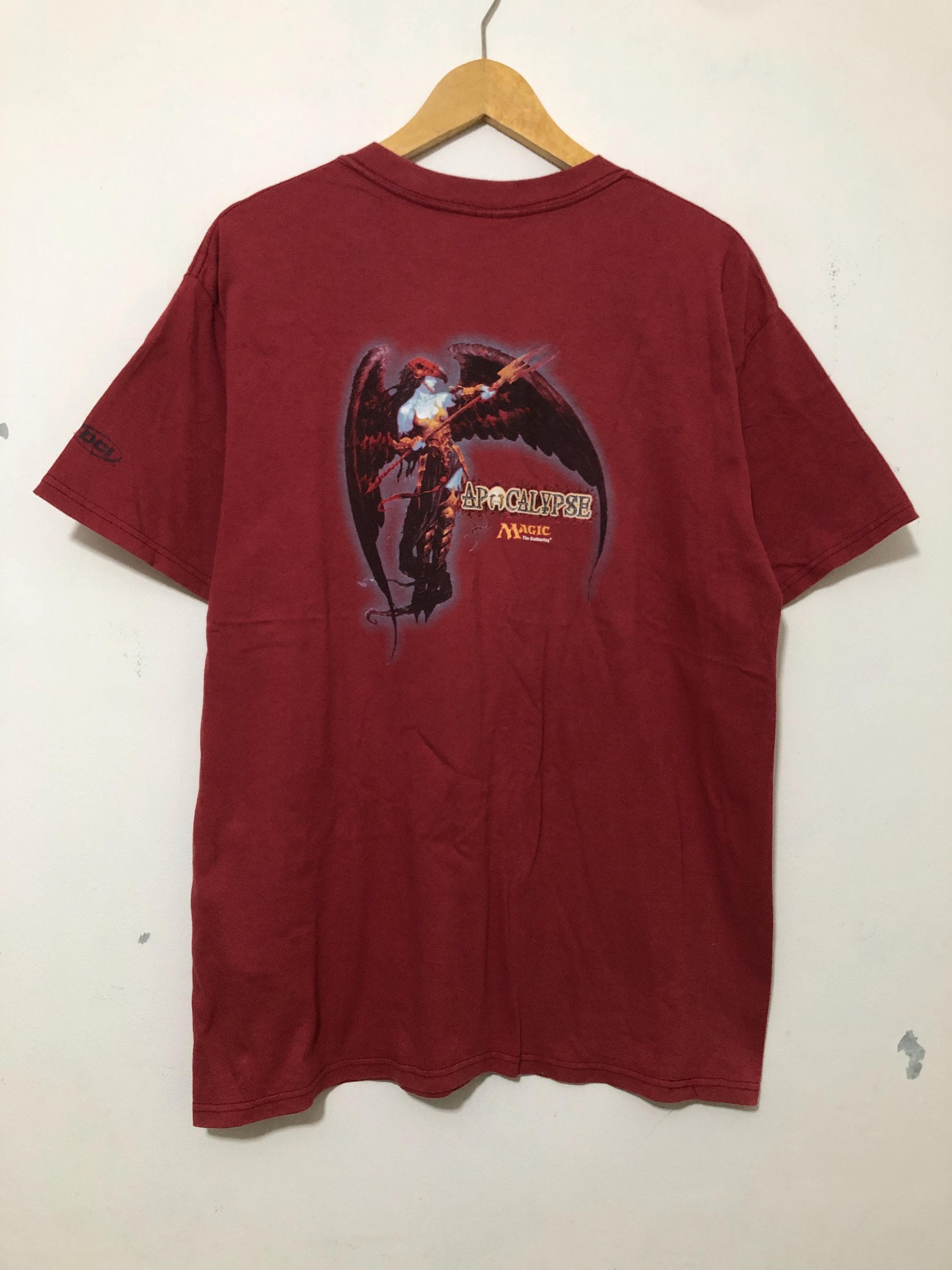 Vintage 2001 Staff Magic the Gathering Apocalypse T-shirt T-shirt