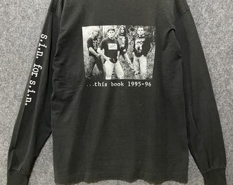Vintage S.I.N for S.I.N. Long Sleeve T-Shirt
