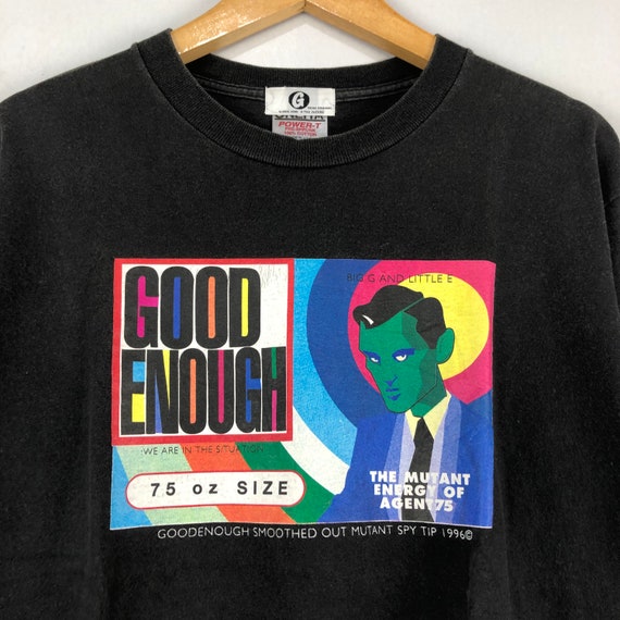 GOODENOUGH UK グラフィック Tシャツ Vintage Goodenough T-shirt - Etsy