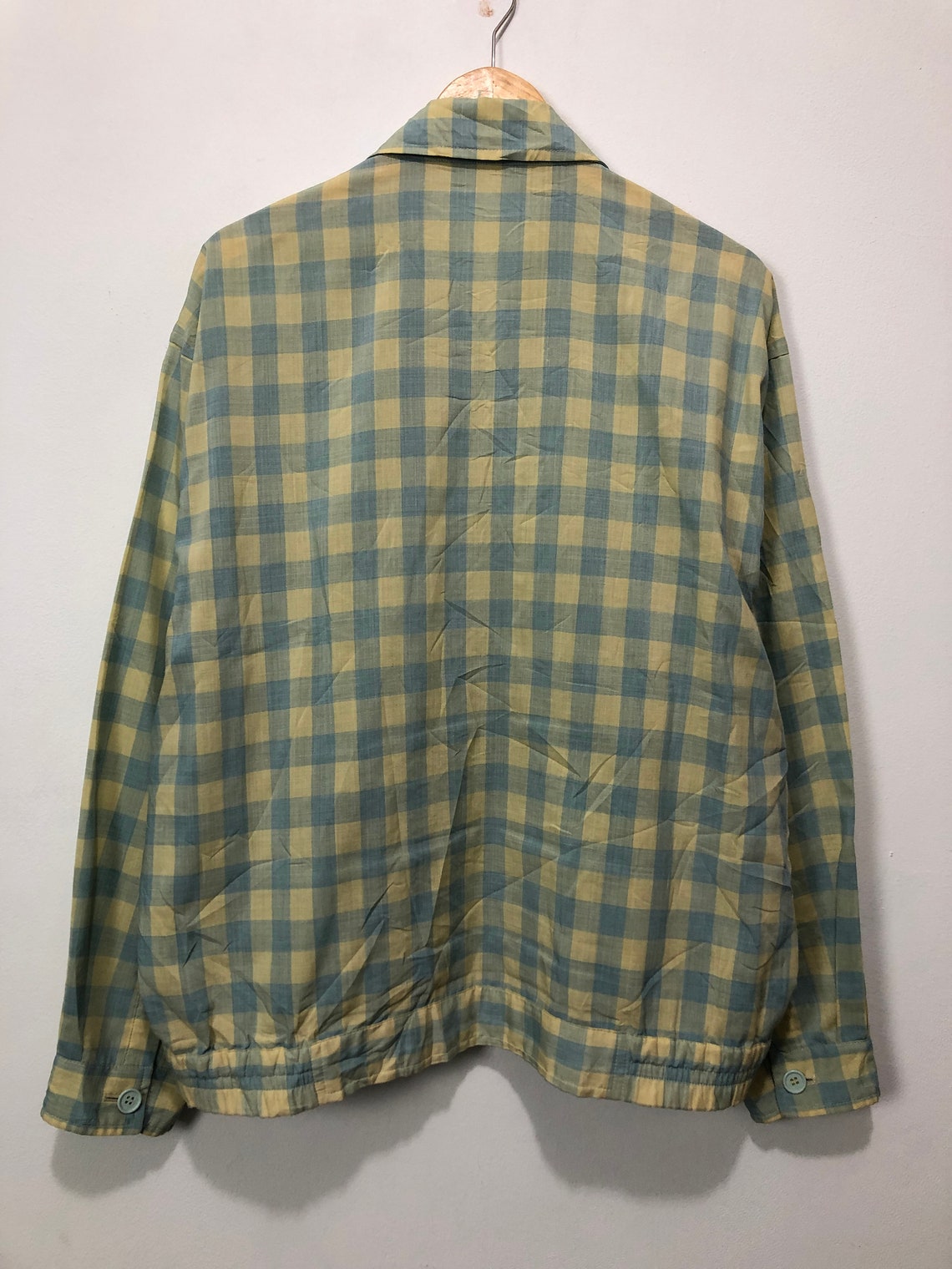 Vintage Yves Saint Laurent Pour Homme Plaid Jacket YSL - Etsy