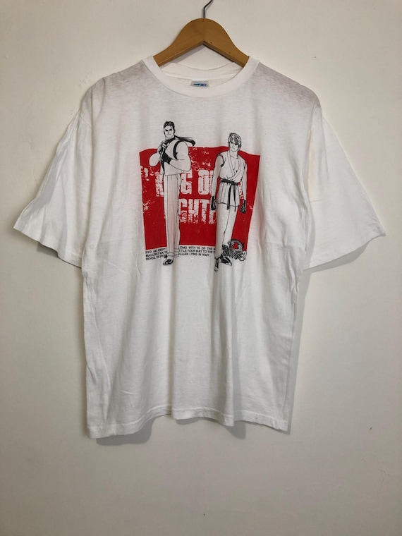ザ・キング・オブ・ファイターズ Tシャツ KOF SNK ゲーム ビンテージ ザ・キング・オブ・ファイターズ Tシャツ KOF SNK ゲーム ビンテージ