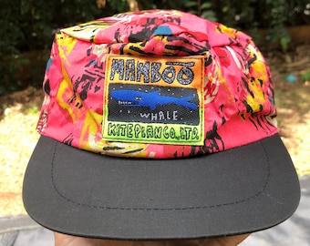 Vintage Mamboo Kite Plan Whale Hat