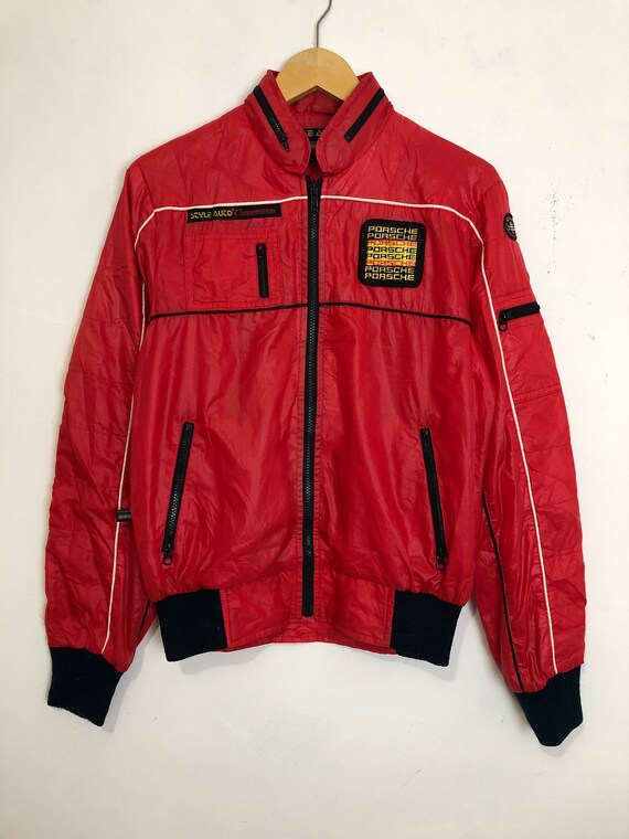 Vintage Porsche Style Auto Jacket Etsy Canada