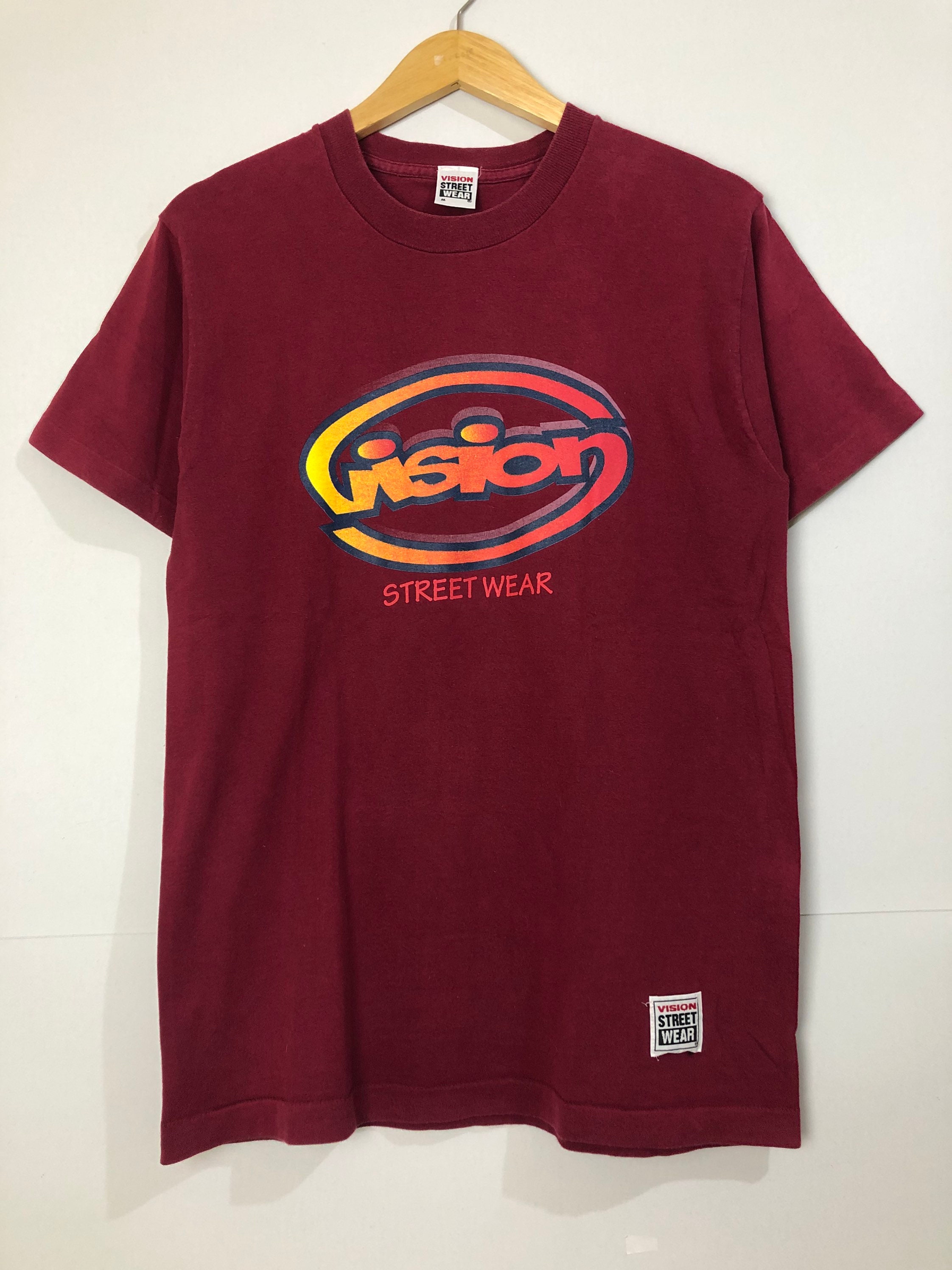 1987 Vision Street Wear Vintage Skate Tee Shirt