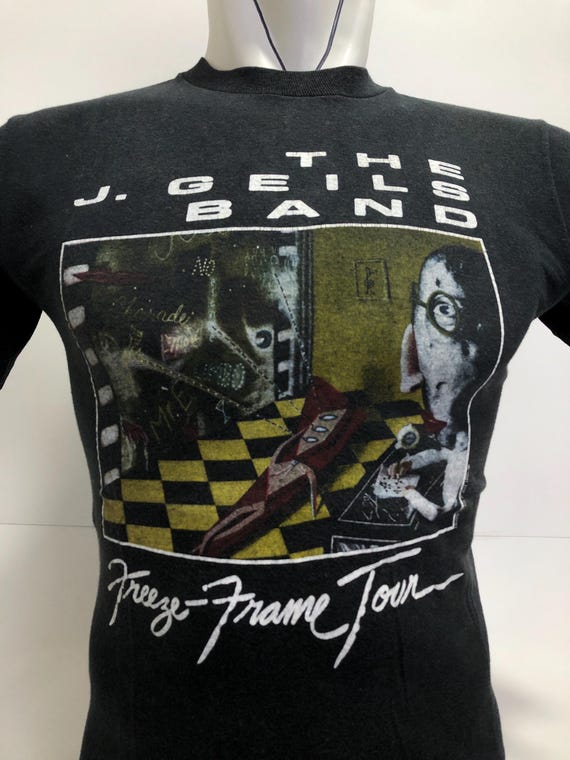 Vintage 80s the J. Geils Band Tour T-shirt - Etsy