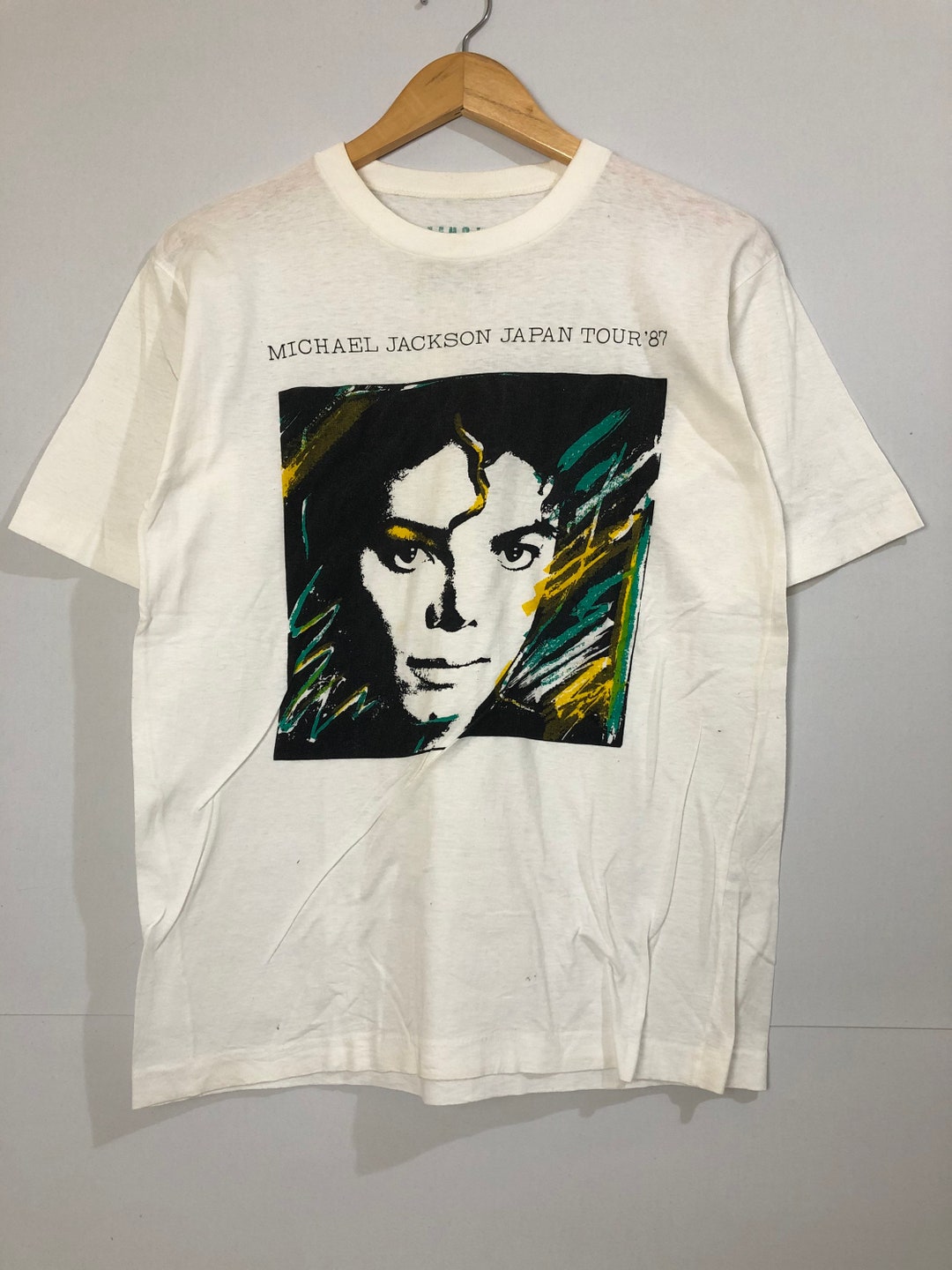 Vintage Michael Jackson Japan Tour T-shirt - Etsy