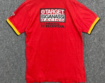 Vintage 90s Honda Chip Ganassi Racing Ringer T-Shirt