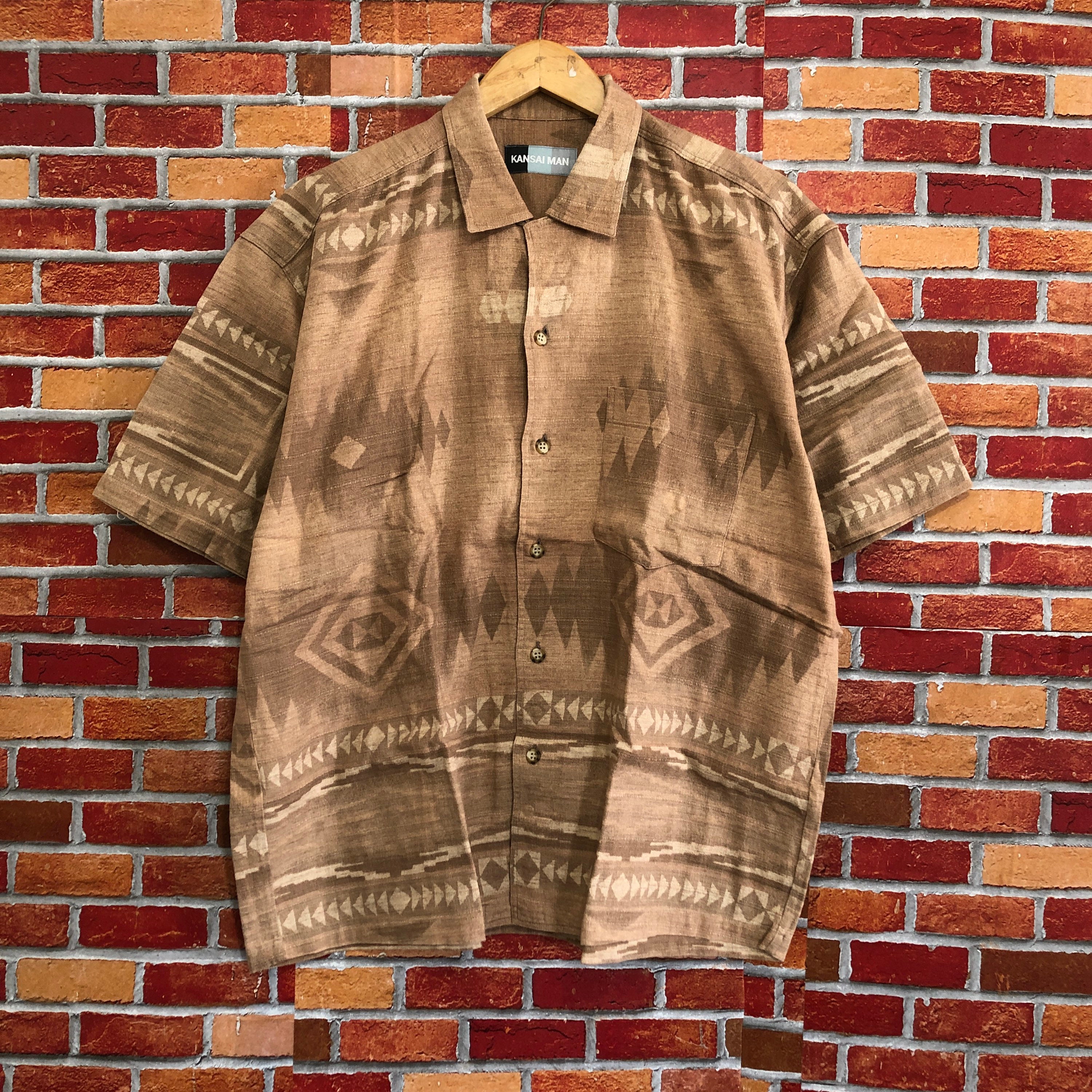 Vintage Kansai Man Shirt Kansai Yamamoto - Etsy UK
