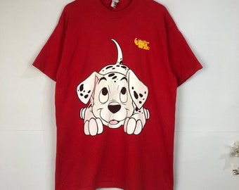 Vintage 101 Dalmatians World On Ice Walt Disney T-Shirt