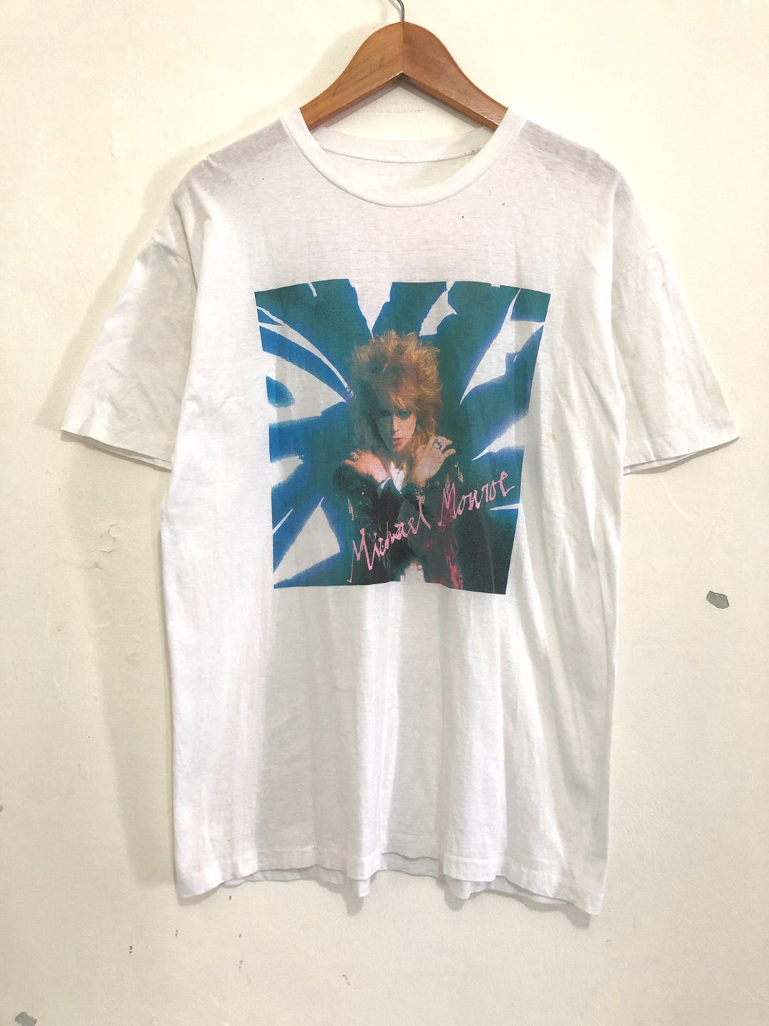 Vintage Michael Monroe Not fuckin it Tour Japan T-shirt - Etsy