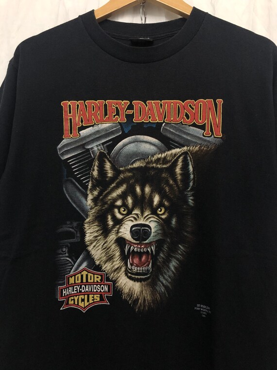 Vintage Harley Davidson 3D Emblem T 