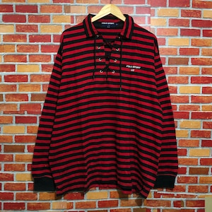Vintage Polo Sport Ralph Lauren Striped Sweatshirt - Etsy
