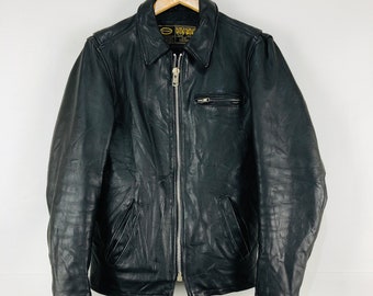 Vintage Up-Start Cowhide Leather Jacket