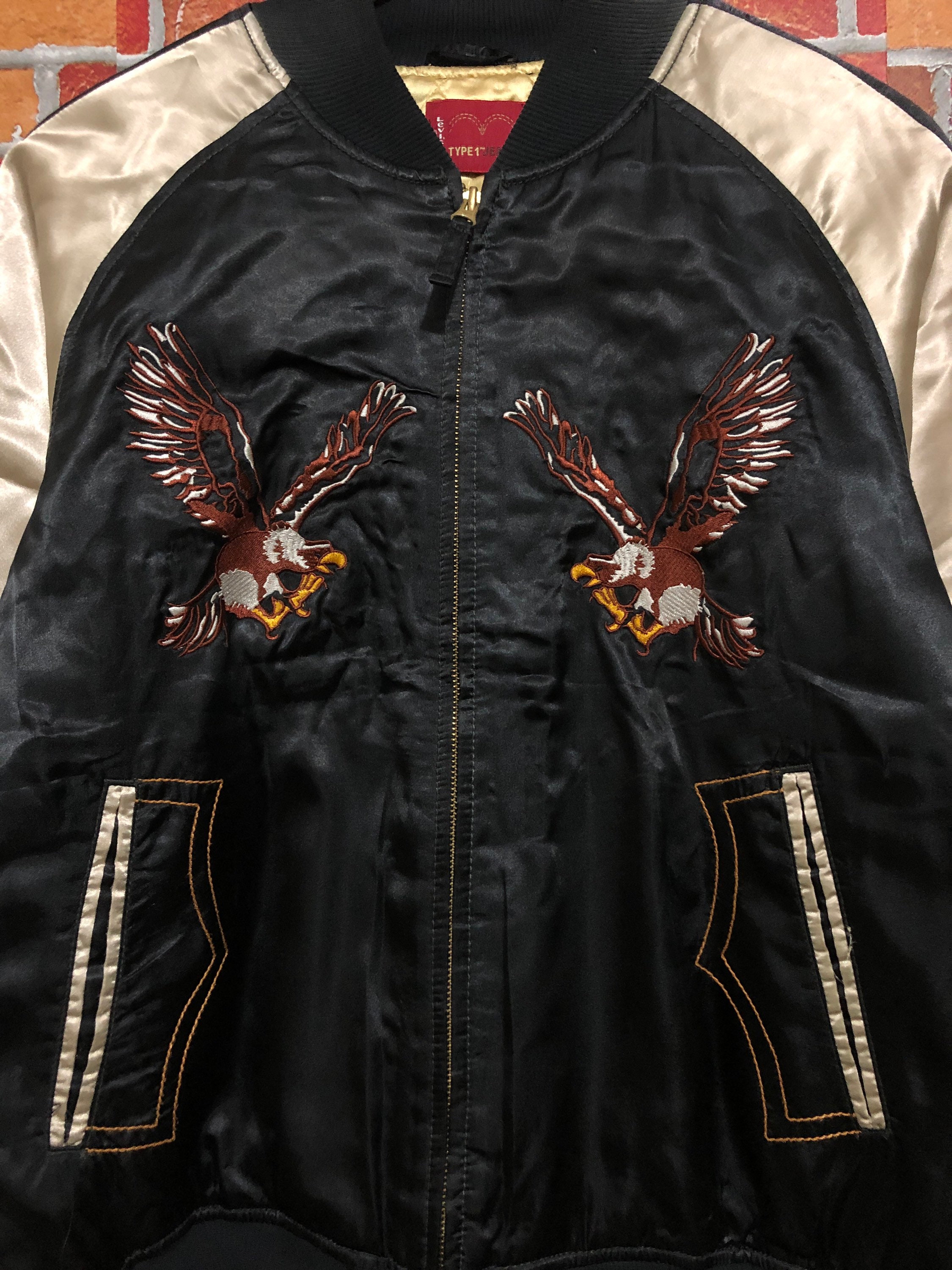 Levi's California Sukajan Souvenir Jacket - Etsy