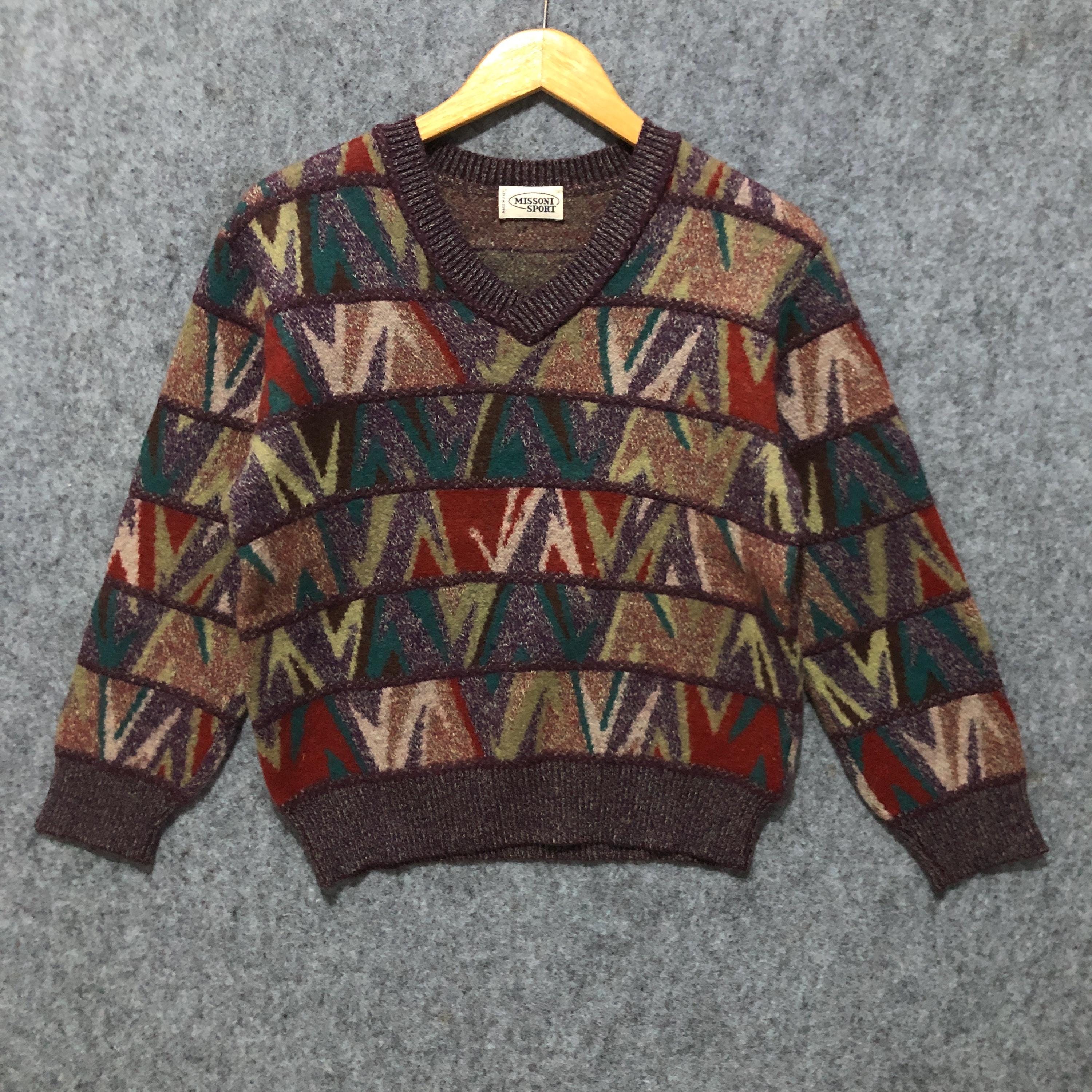 Missoni mens sweater - Etsy 日本