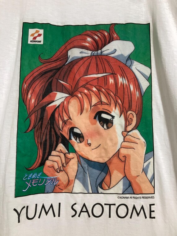 Vintage Yumi Saotome Tokimeki Memorial T-shirt Konami - Etsy