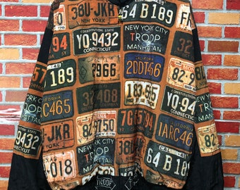 Vintage Troop LL COOL J Jacket 1988 Genuine Leather Size XL