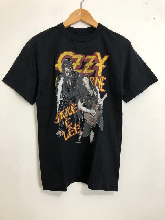 Vintage 80s Ozzy Osbourne Jake E Lee Japan Tour T-shirt - Etsy