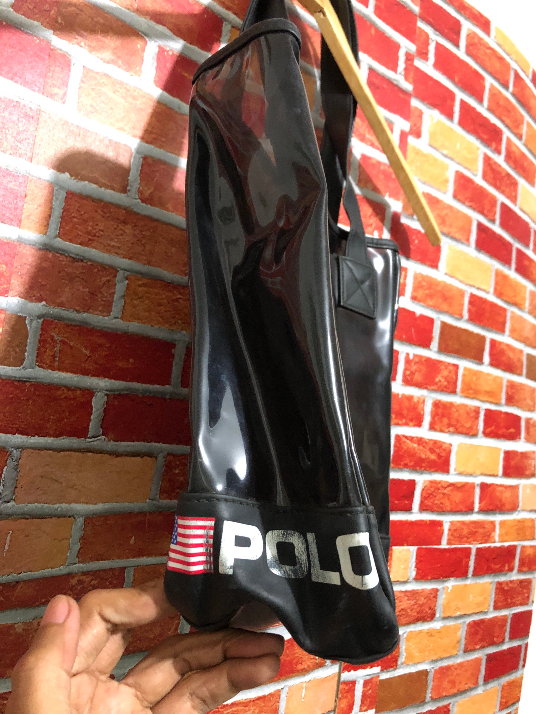 Vintage Polo Sport Ralph Lauren Clear Black Tote Bag - Etsy