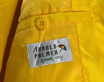 Vintage Arnold Palmer Suicide Ski Down Jacket Etsy