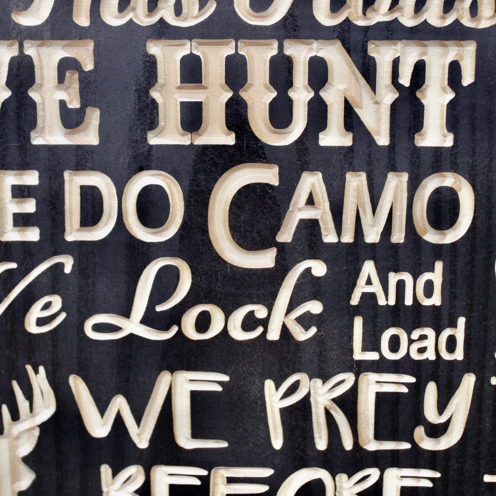 Hunting Gifts For Men Gift For The Deer Hunter In This House | Etsy