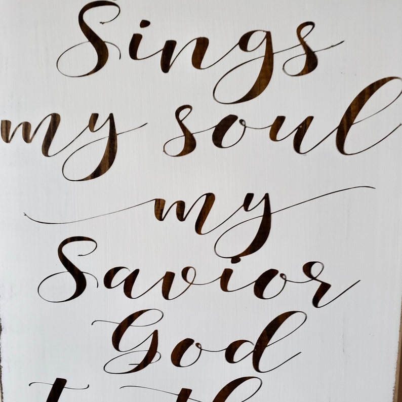 Then Sings My Soul My Savior God To Thee How Great Thou Art Etsy