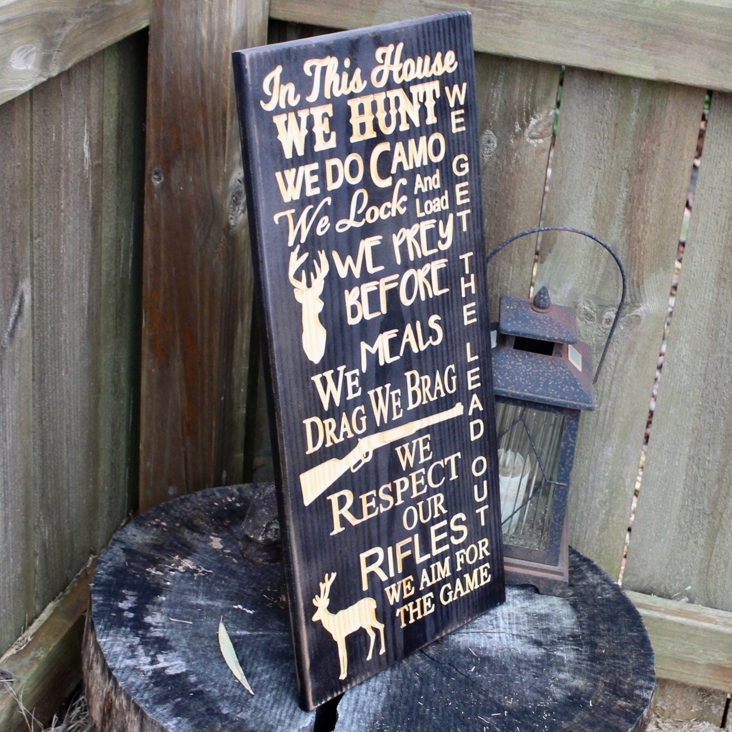 Hunting Gifts For Men Gift For The Deer Hunter In This House Etsy