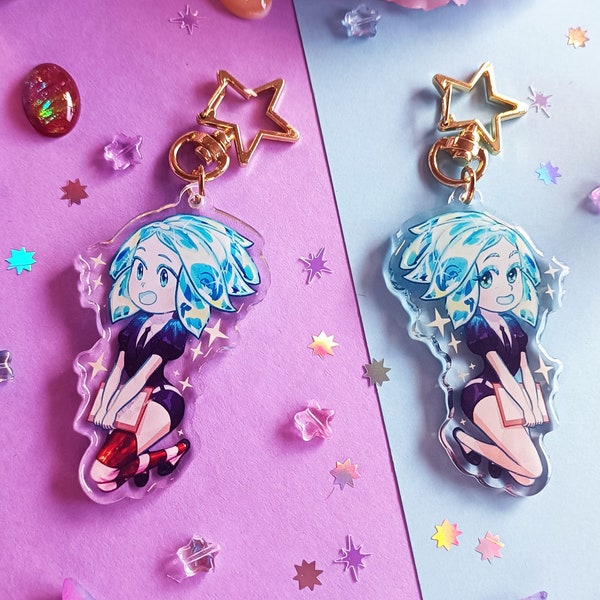 Phos keychain, Houseki no Kuni // Clear acrylic keychain